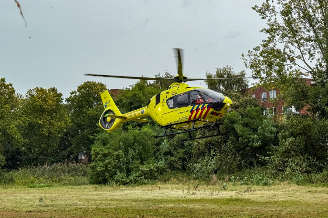 Traumahelikopter ingezet bij medische noodsituatie in woning